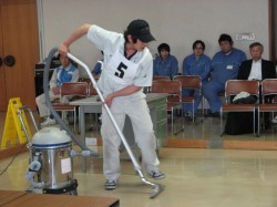 ㈱盛岡総合ビルメンテナンスの藤枝さん