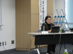 講演していただいた岩手産業保健推進センター坂下相談員